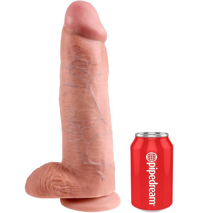 KING COCK - 12 CARNE DE DILDO COM BOLAS 30.48 CM - Sexshoptuga 