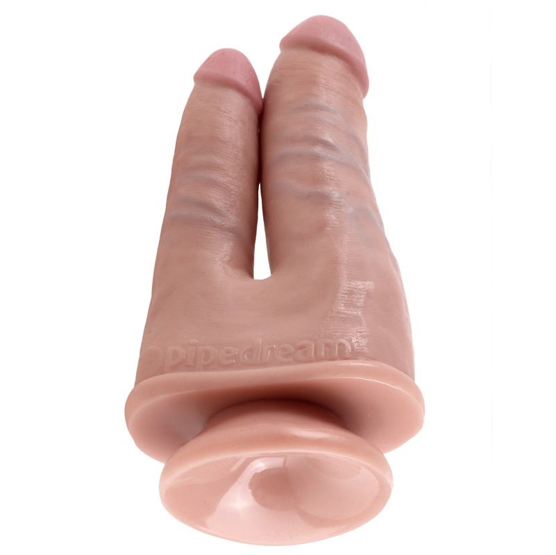 KING COCK - DUPLO PENETRADOR CARNE - Sexshoptuga  Sexshoptuga 