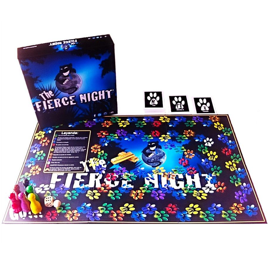 FIERCE GAME - O JOGO DE TABULEIRO NOTURNO FEROZ - Sexshoptuga  Sexshoptuga 