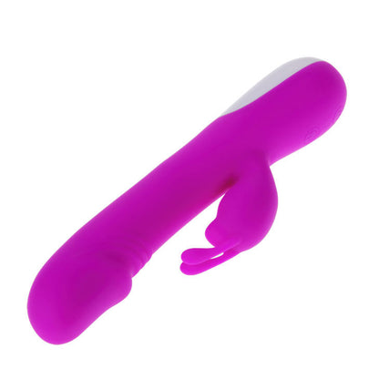 PRETTY LOVE - VIBRADOR ROBERT COM ESTIMULADOR DE CLITÓRIS - Sexshoptuga 