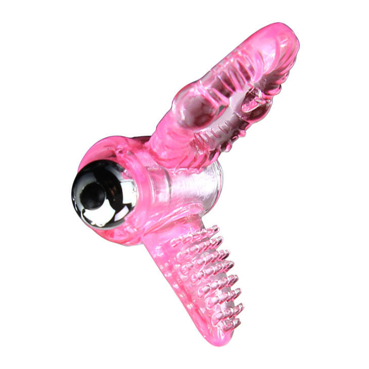 BAILE - SWEET ABS 10 RITMOS ANEL VIBRADOR ROSA ANEL PARA O PÊNIS - Sexshoptuga  Sexshoptuga 