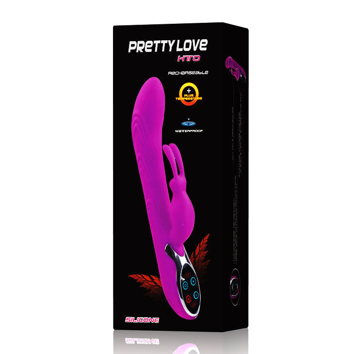 PRETTY LOVE - SMART VIBRADOR RECARREGVEL HOT PLUS - Sexshoptuga 