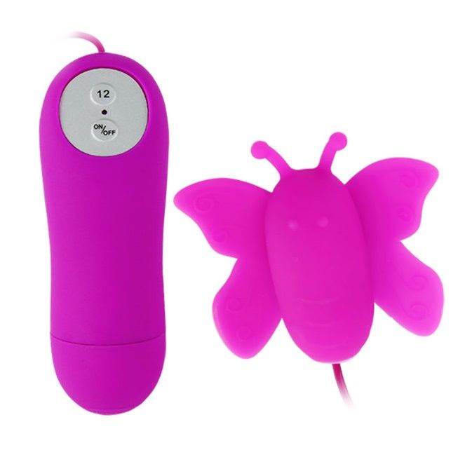 BAILE - LOVE EGGS BUTTERFLY ESTIMULADOR DE CLITÓRIS 12 VELOCIDADES LILAC CONTROLE REMOTO - Sexshoptuga 