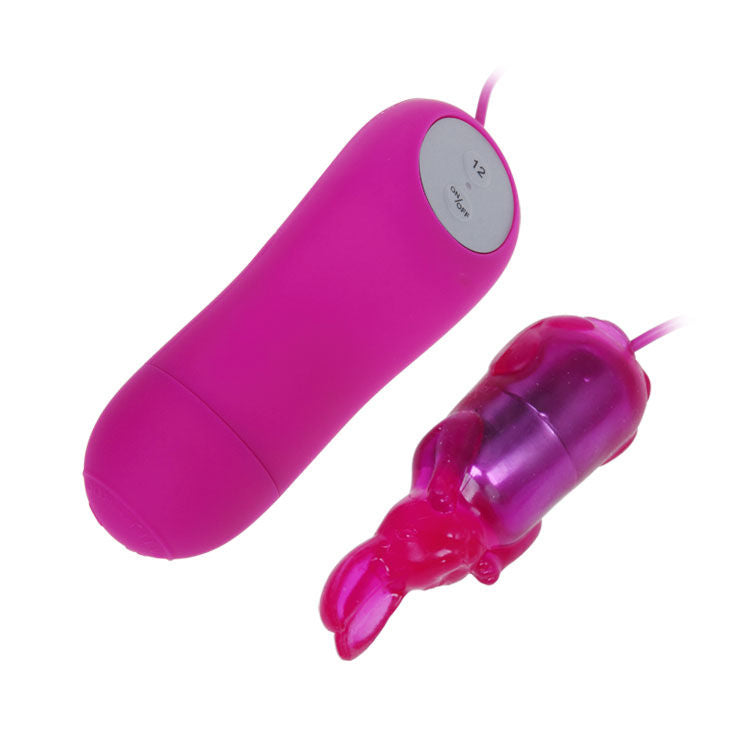 BAILE - VIBRADOR COELHO SECRETO PRETTY LOVE 12 VELOCIDADES - Sexshoptuga  Sexshoptuga 