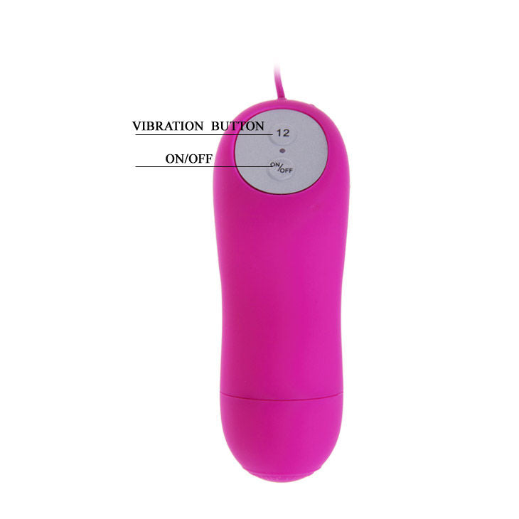 BAILE - VIBRADOR ESTIMULADOR DE BORBOLETA SECRETO PRETTY LOVE 12V - Sexshoptuga 