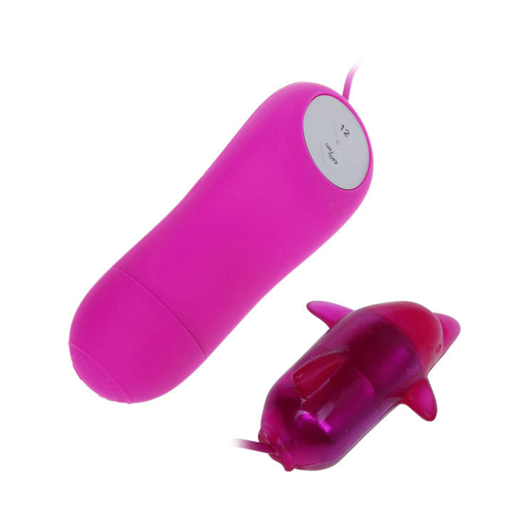 BAILE - VIBRADOR GOLFINHO SECRETO PRETTY LOVE 12V - Sexshoptuga 