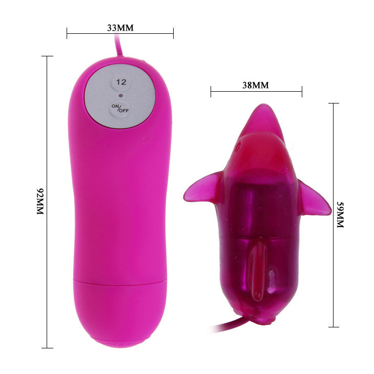 BAILE - VIBRADOR GOLFINHO SECRETO PRETTY LOVE 12V - Sexshoptuga 