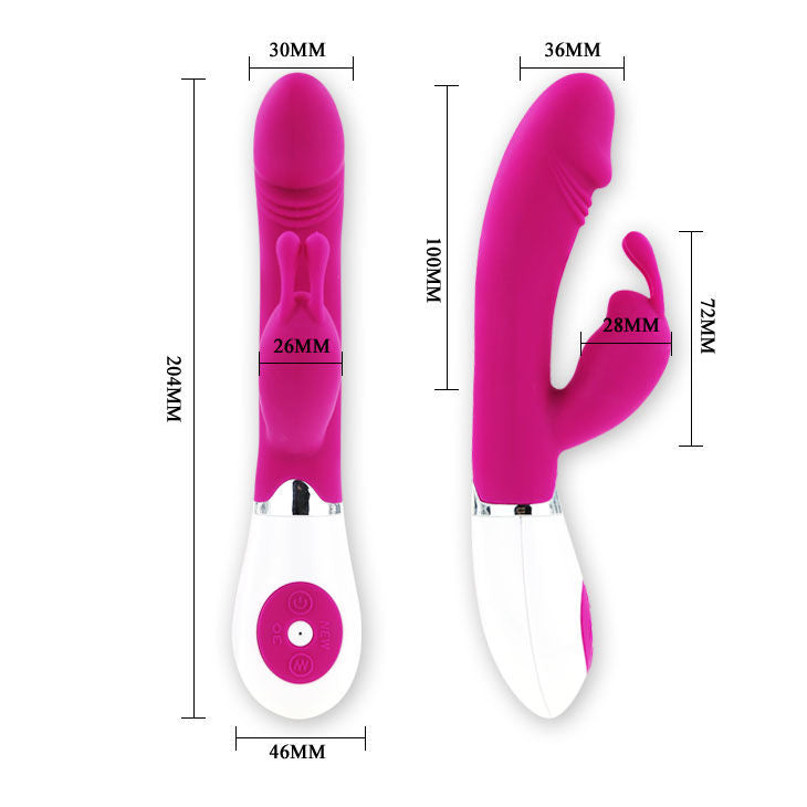 PRETTY LOVE - VIBRADOR DE GENE DE COELHO - Sexshoptuga 