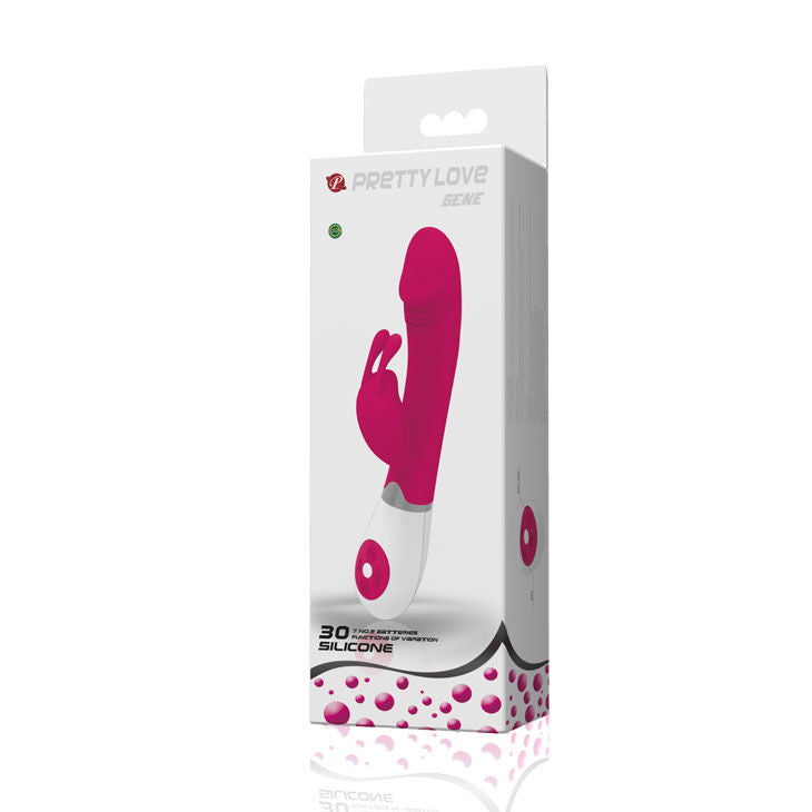 PRETTY LOVE - VIBRADOR DE GENE DE COELHO - Sexshoptuga 