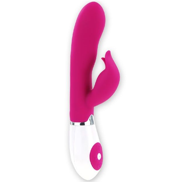 PRETTY LOVE - VIBRADOR COM ESTIMULADOR FELIX - Sexshoptuga  Sexshoptuga 