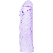 BAILE - CAPA LILAC PARA O PÉNIS EM SILICONE ADAPTVEL 13 CM - Sexshoptuga Sexshoptuga 