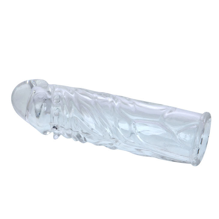 BAILE - CAPA PARA PÉNIS SILICONE TRANSPARENTE 13 CM - Sexshoptuga Sexshoptuga 