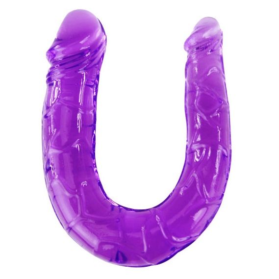 BAILE - DILDO DUPLO EM GELÉIA FLEXÍVEL LILS - Sexshoptuga Sexshoptuga 