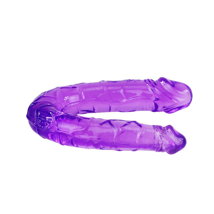 BAILE - DILDO DUPLO EM GELÉIA FLEXÍVEL LILS - Sexshoptuga Sexshoptuga 