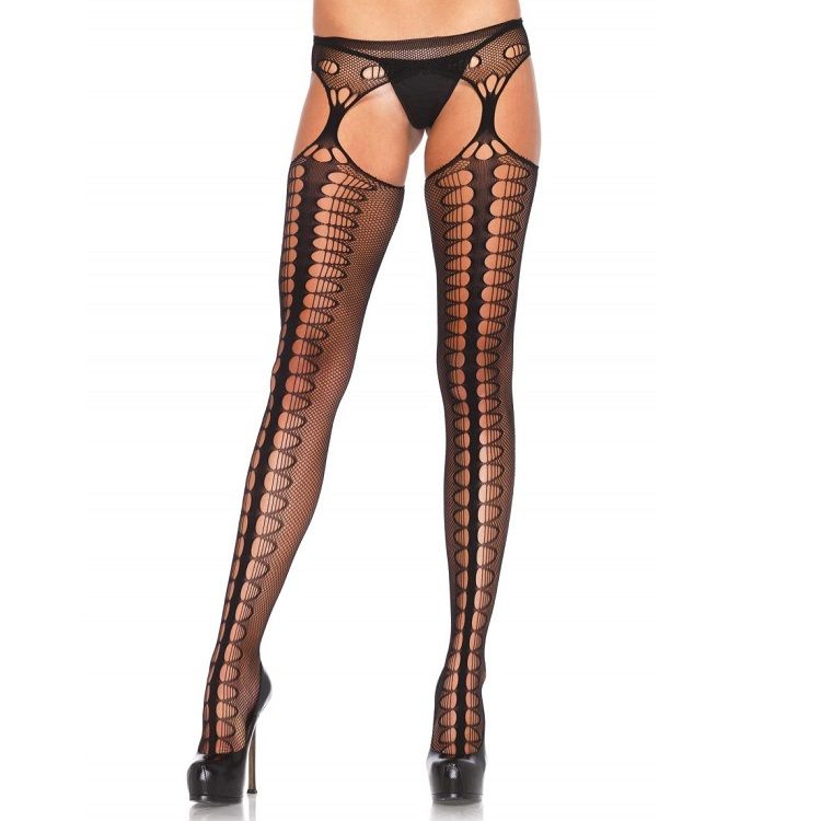 LEG AVENUE - COM GARTER EXCLUSIVE PRETO - Sexshoptuga  Sexshoptuga 