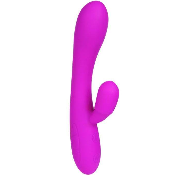 PRETTY LOVE - SMART VIBRADOR VICTOR COM ESTIMULADOR DE CLITÓRIS - Sexshoptuga 