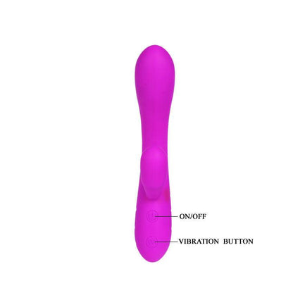 PRETTY LOVE - SMART VIBRADOR VICTOR COM ESTIMULADOR DE CLITÓRIS - Sexshoptuga 