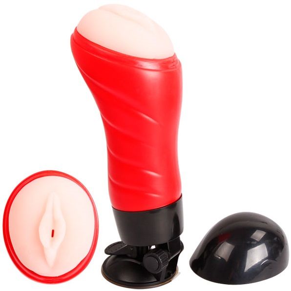 CRAZY BULL - VAGINA COM BASE MASTURBADOR DE VOZ - Sexshoptuga  Sexshoptuga 