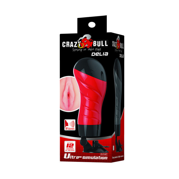 CRAZY BULL - VAGINA COM BASE MASTURBADOR DE VOZ - Sexshoptuga  Sexshoptuga 