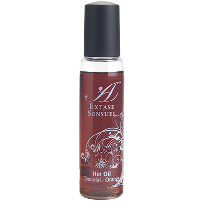 EXTASE SENSUAL - ÓLEO DE VIAGEM ESTIMULANTE DE CHOCOLATE E LARANJA 35 ML - Sexshoptuga 