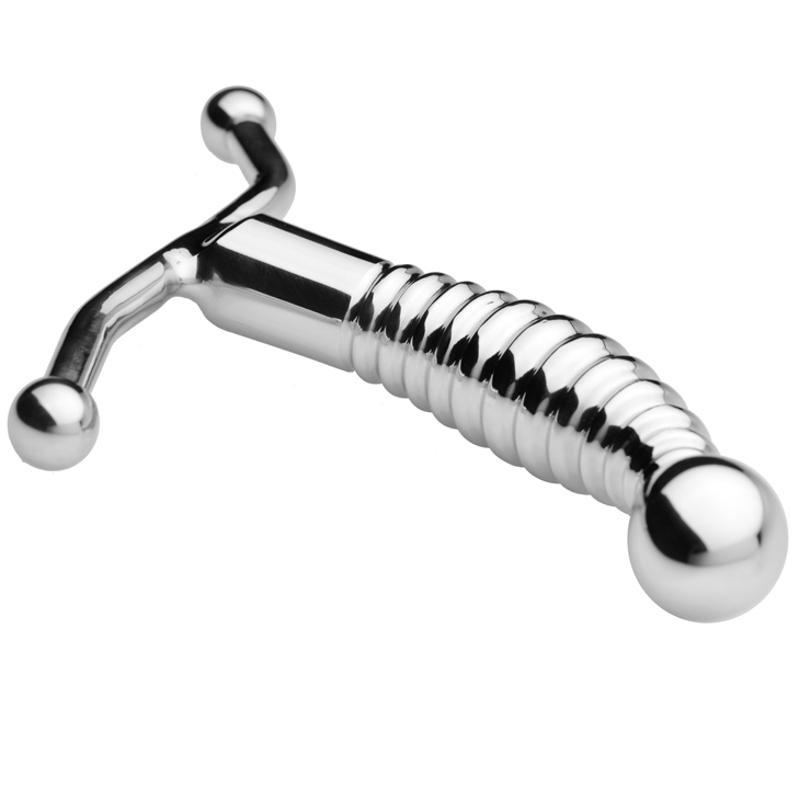 METAL HARD - MASSAGEADOR PROSTTICO DE AO - Sexshoptuga  Sexshoptuga 