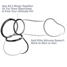 FANTASY C-RINGZ - CONJUNTO DE ESTAMINA DE 3 ANEL DE SILICONE - Sexshoptuga  Sexshoptuga 