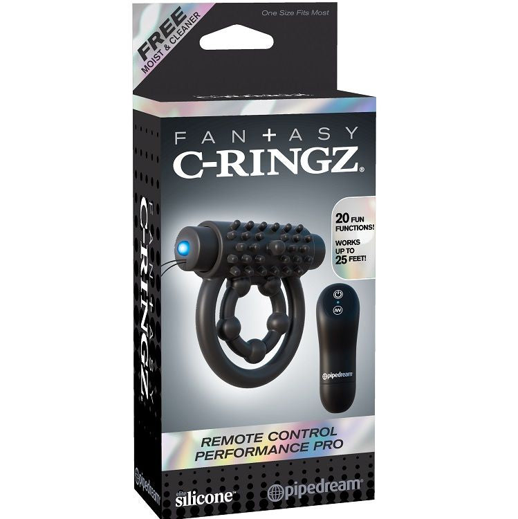 FANTASY C-RINGZ - DESEMPENHO DO CONTROLE REMOTO - Sexshoptuga 