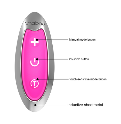 NALONE - VIBRADOR ESTIMULADOR INTELIGENTE CURVE - Sexshoptuga 