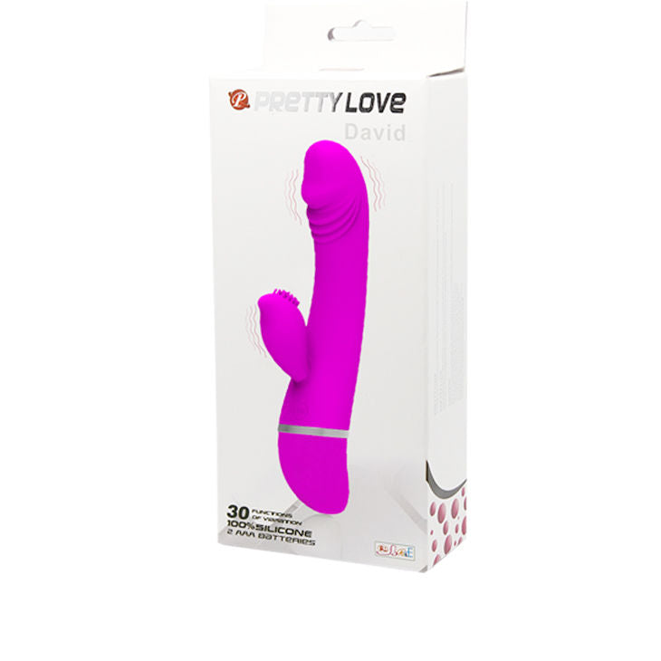 PRETTY LOVE - FLIRTATION VIBRADOR COM COELHO DAVID - Sexshoptuga 