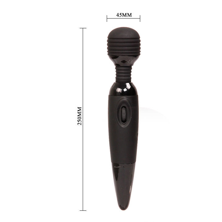 BAILE - POWER POWERFUL MASSAGER COMPACTO PRETO - Sexshoptuga  Sexshoptuga 