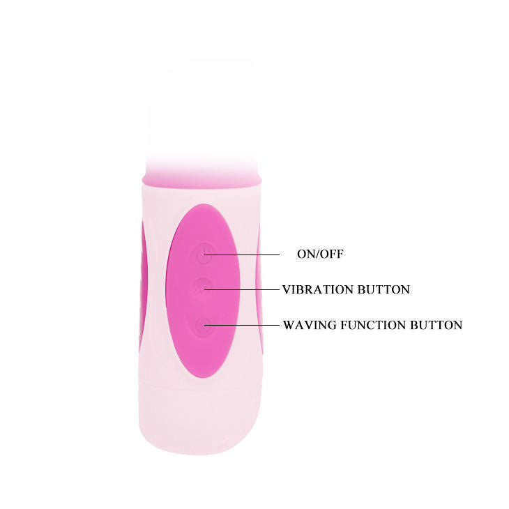 BAILE - PRETTY BUNNY TRIPLO VIBRADOR ROTADOR - Sexshoptuga  Sexshoptuga 