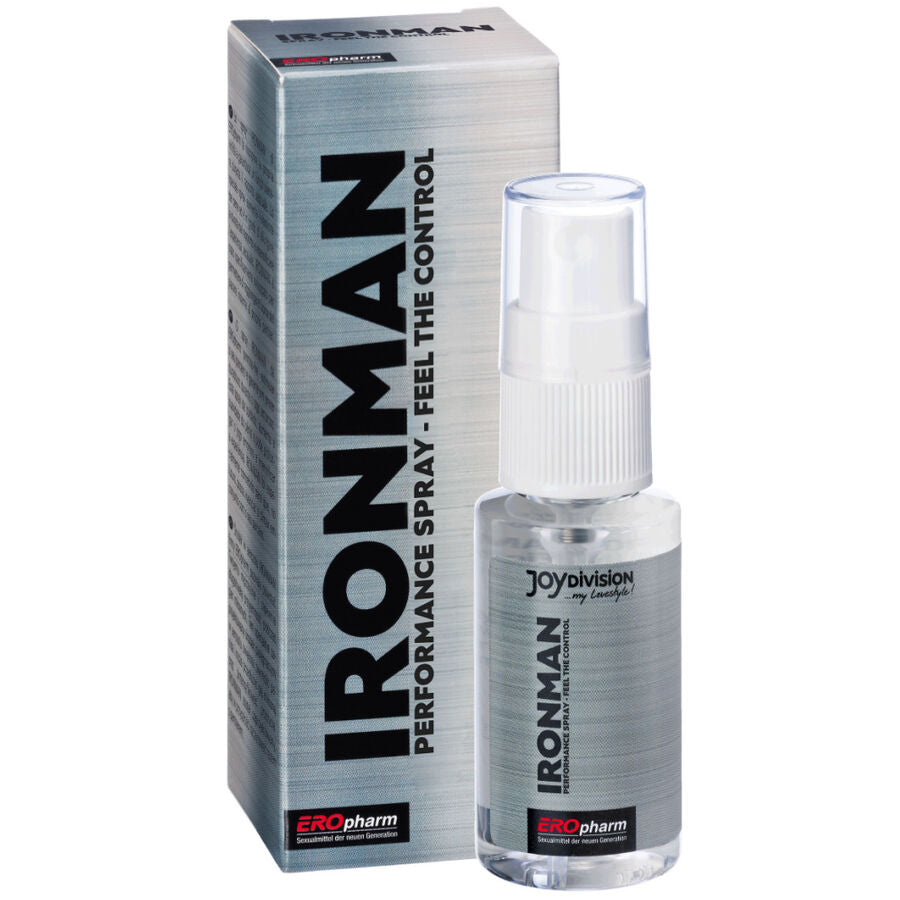 JOYDIVION EROPHARM - SPRAY DE DESEMPENHO IRONMAN - Sexshoptuga  Sexshoptuga 