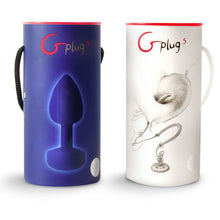 G-VIBE - VIBRADOR ANAL FUNTOYS GPLUG RECARREGVEL GRANDE AZUL CÉU 3,9 CM - Sexshoptuga  Sexshoptuga 