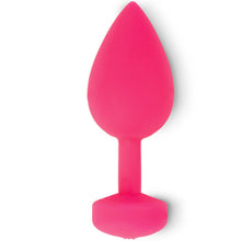 G-VIBE - VIBRADOR RECARREGVEL ANAL FUNTOYS GPLUG GRANDE NEON ROSA 3,9 CM - Sexshoptuga 