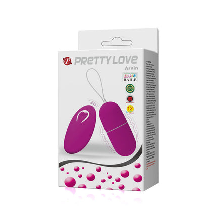 PRETTY LOVE - OVO VIBRATÓRIO ARVIN CONTROLE REMOTO 12V - Sexshoptuga 