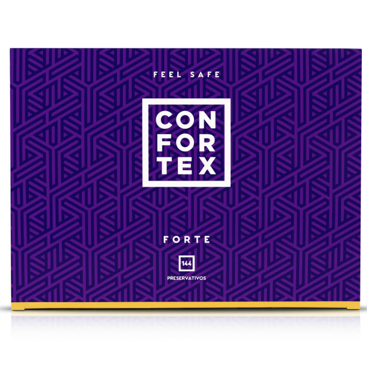 CONFORTEX - NATURE FORTE CONDOMS 144 UNITS - Sexshoptuga  Sexshoptuga 