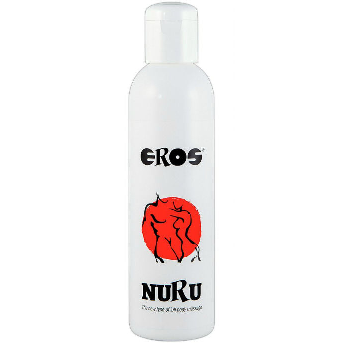 EROS - ÓLEO DE MASSAGEM NURU RICO EM MINERAL 500 ML - Sexshoptuga 