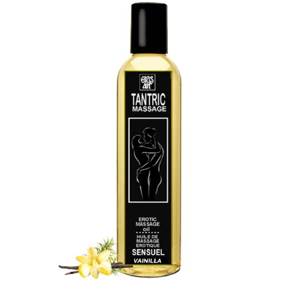 EROS-ART - ÓLEO DE MASSAGEM TNTRICA NATURAL E BAUNILHA AFRODISÍACA 30 ML - Sexshoptuga 