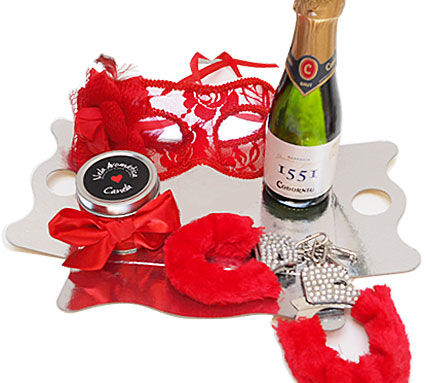 INEDIT - EROTIC KIT RED VENETIAN MASK - Sexshoptuga  Sexshoptuga 