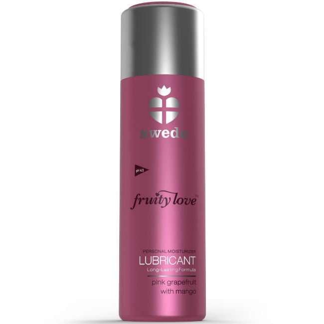 SWEDE - LUBRIFICANTE FRUITY LOVE ROSA TORANJA COM MANGA 50 ML - Sexshoptuga  Sexshoptuga 