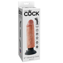 KING COCK - VIBRADOR DILDO 15.24 CM NATURAL - Sexshoptuga  Sexshoptuga 