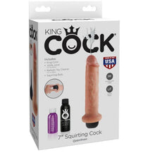 KING COCK - 17.8 CM DILDO GOZANDO - Sexshoptuga  Sexshoptuga 