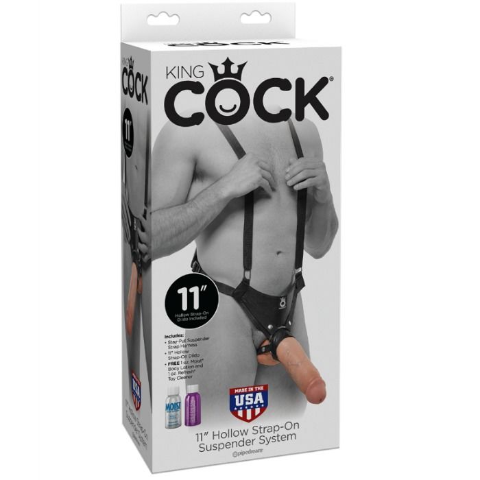 KING COCK - SISTEMA DE SUSPENSOR DE ALA OCA 28 CM CARNE - Sexshoptuga  Sexshoptuga 