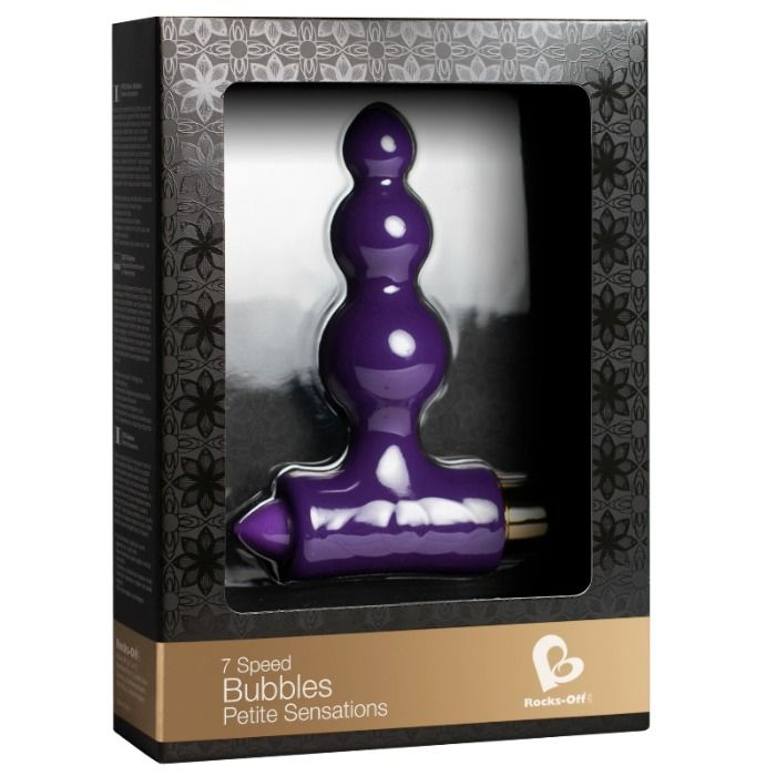 ROCKS-OFF - ESTIMULADOR ANAL PETITE BUBBLES - LILAC - Sexshoptuga 