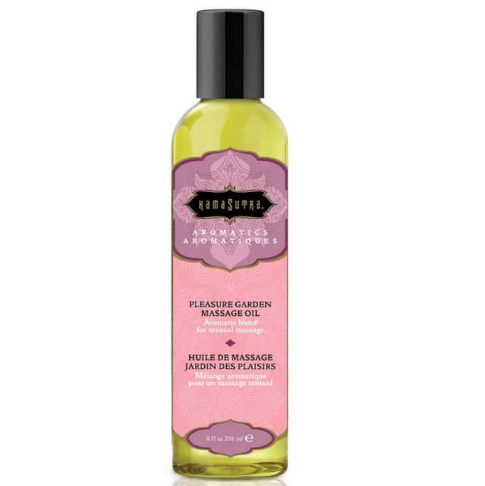 KAMASUTRA - ÓLEO DE MASSAGEM JARDIM DO PRAZER 236ML - Sexshoptuga  Sexshoptuga 