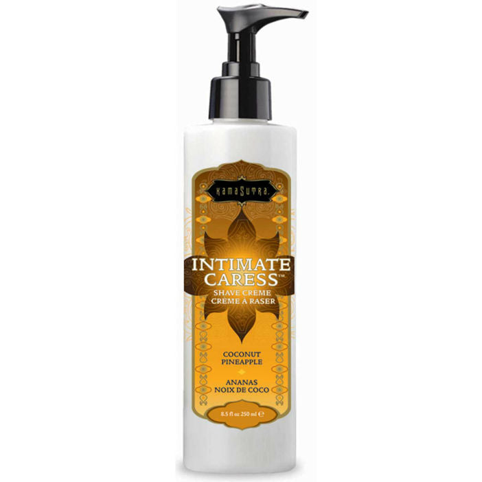 KAMASUTRA - CREME DE BARBEAR FEMININO DE COCO E ABACAXI 250ML - Sexshoptuga  Sexshoptuga 