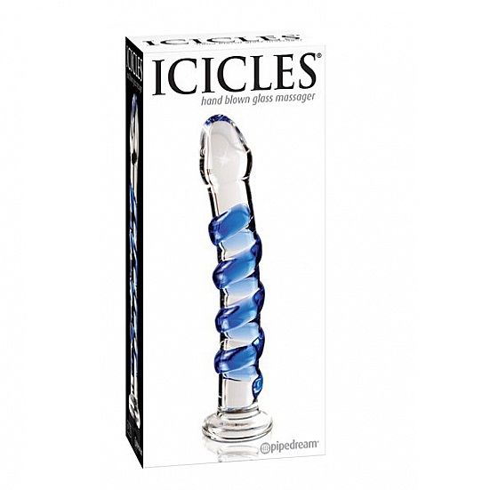 ICICLES - N. 05 MASSAGER DE VIDRO - Sexshoptuga  Sexshoptuga 