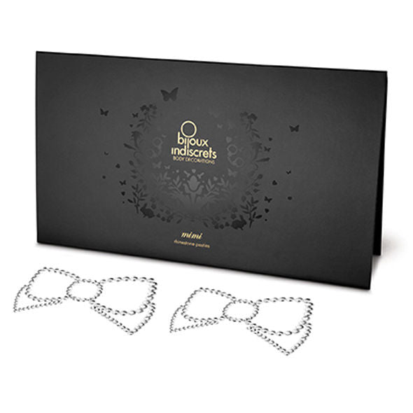 BIJOUX - MIMI CAPAS DE BICO BOW PRATA - Sexshoptuga 