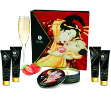 SHUNGA - KIT SECRETO DE MORANGOS E CAVA DE GEIXA - Sexshoptuga 