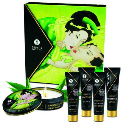 SHUNGA - KIT DE CHÁ VERDE ORGÂNICO SECRET GEISHA - Sexshoptuga 